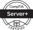 ServerPlus Logo Certified Black